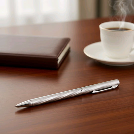 Premium Silver Metal Ball Pen for Office & Gifting