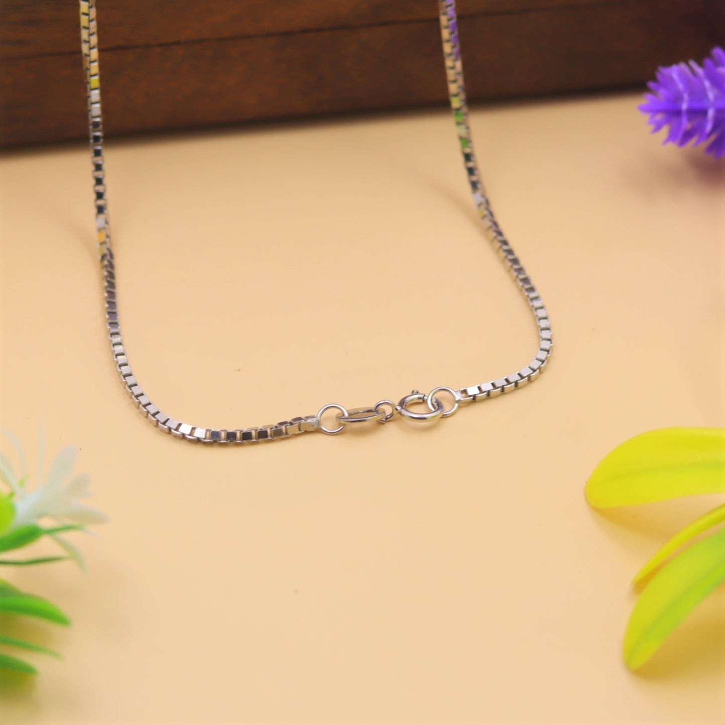 Premium Box Design 925 Silver Chain