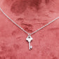 Luxury Key Design 925 Silver Pendant Chain