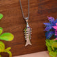 Traditional Fish Design 925 Silver Pendant