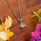 Graceful Fish Silver Pendant