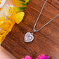 Eternal Heart Spark Silver Pendant