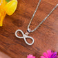 Eternal Loop Spark Silver Pendant