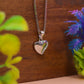 Elegant Heart Design 925 Silver Pendant