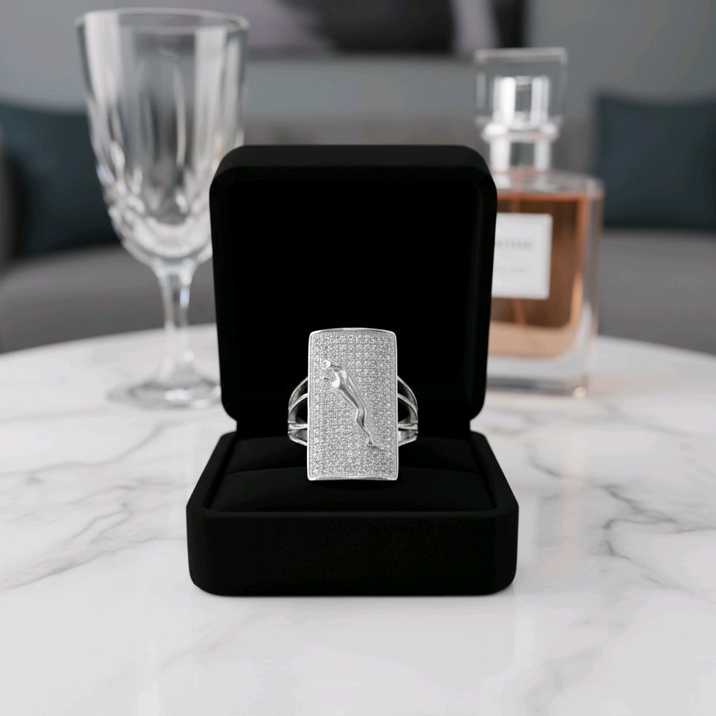 Classic Solitaire Silver Ring