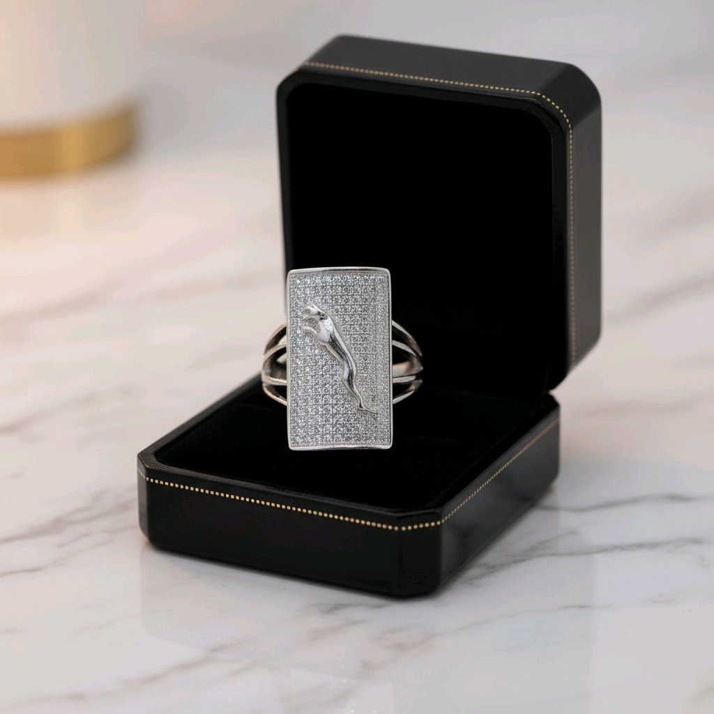 Classic Solitaire Silver Ring