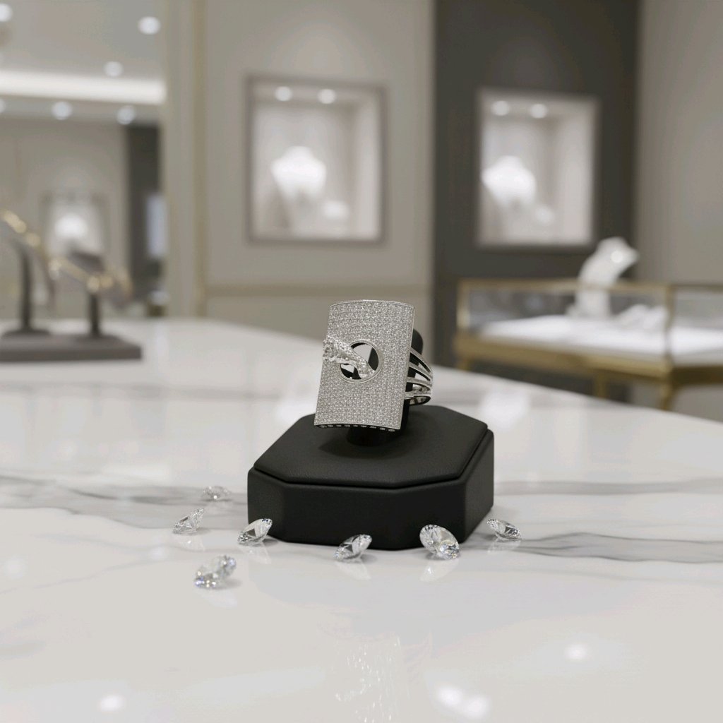 Men’s Statement Silver Ring