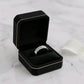 Men’s Silver Stone Ring – Premium Boxed Design