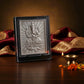 Premium Silver Ganesha Embossed Frame for Home & Office Decor