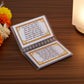 Shri Hanuman Chalisa – Pocket-Size Book with Pure Silver Frame