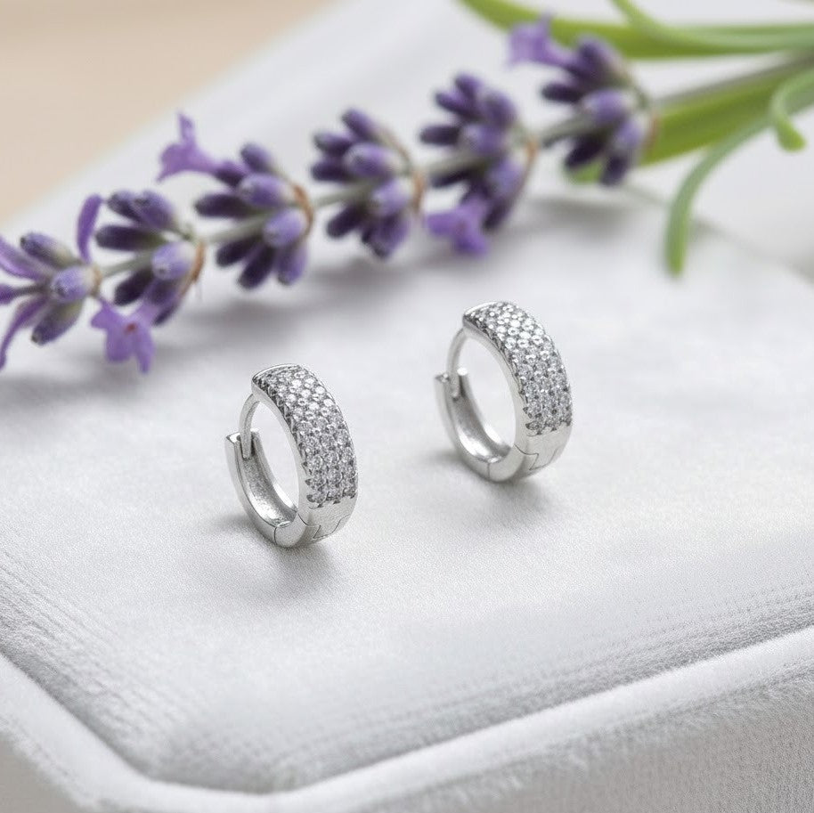 Men’s Silver Stud Earrings