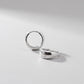 Classic Silver Hoop Earrings – Minimal Style
