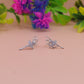 925 Sterling Silver Ballerina Earrings – Sparkling Stone Design