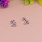925 Sterling Silver Solitaire Stud Earrings