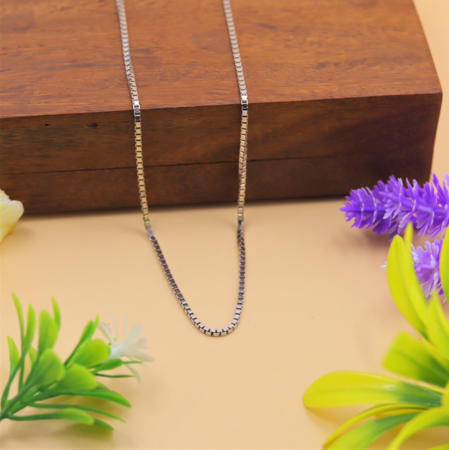 Premium Box Design 925 Silver Chain