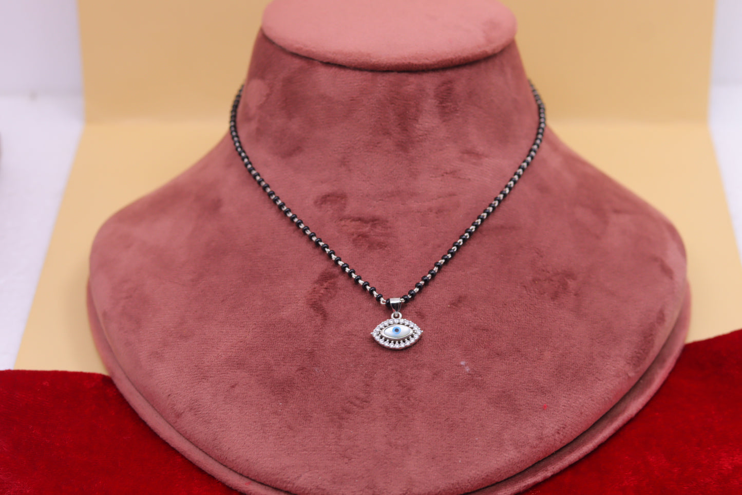 Evil Eye Silver Mangalsutra