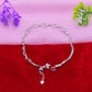 The Silver Whisper Anklet