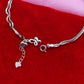 The Silver Whisper Anklet
