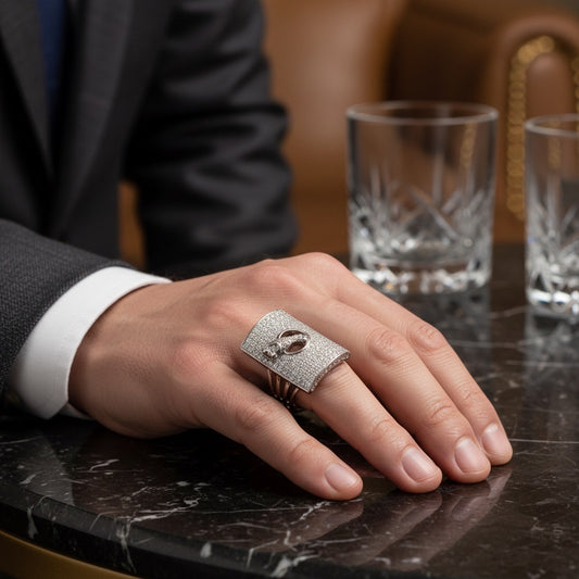 Men’s Statement Silver Ring