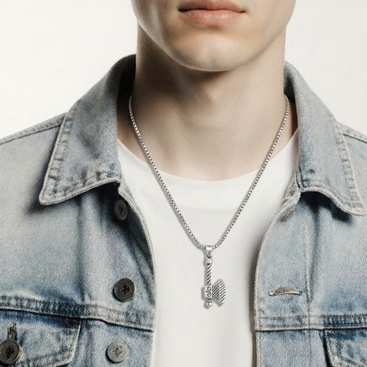 Men’s 925 Sterling Silver Hammer Pendant