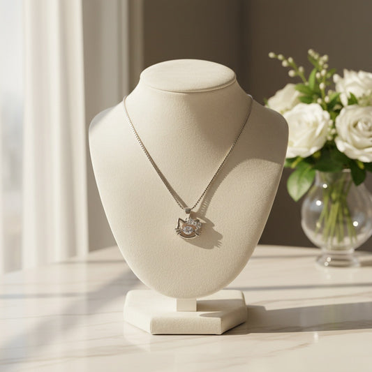 Paw Love Spark Silver Pendant