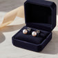 Classic Pearl Silver Stud Earrings