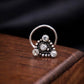 Trinity Spark Silver Nose Pin